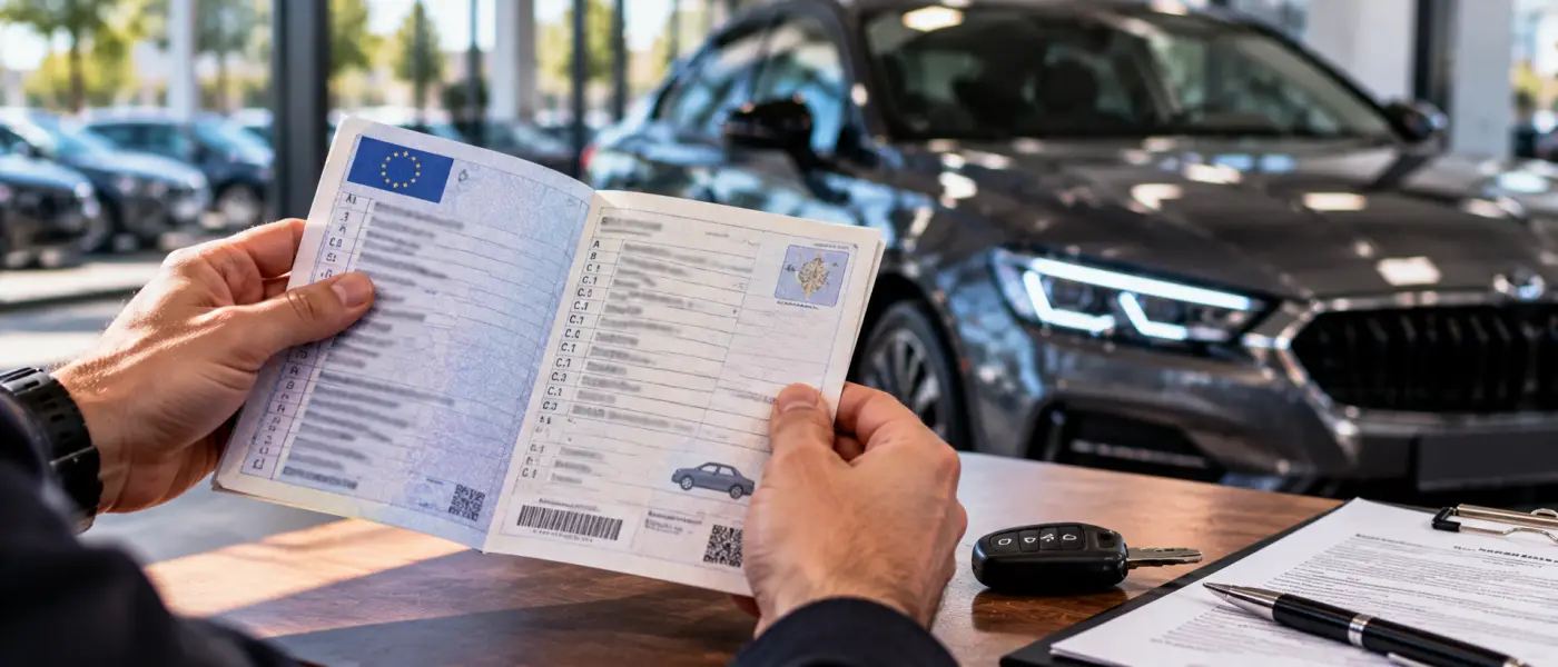 Talonul auto explicat: Ce inseamna fiecare informatie din certificatul de inmatriculare