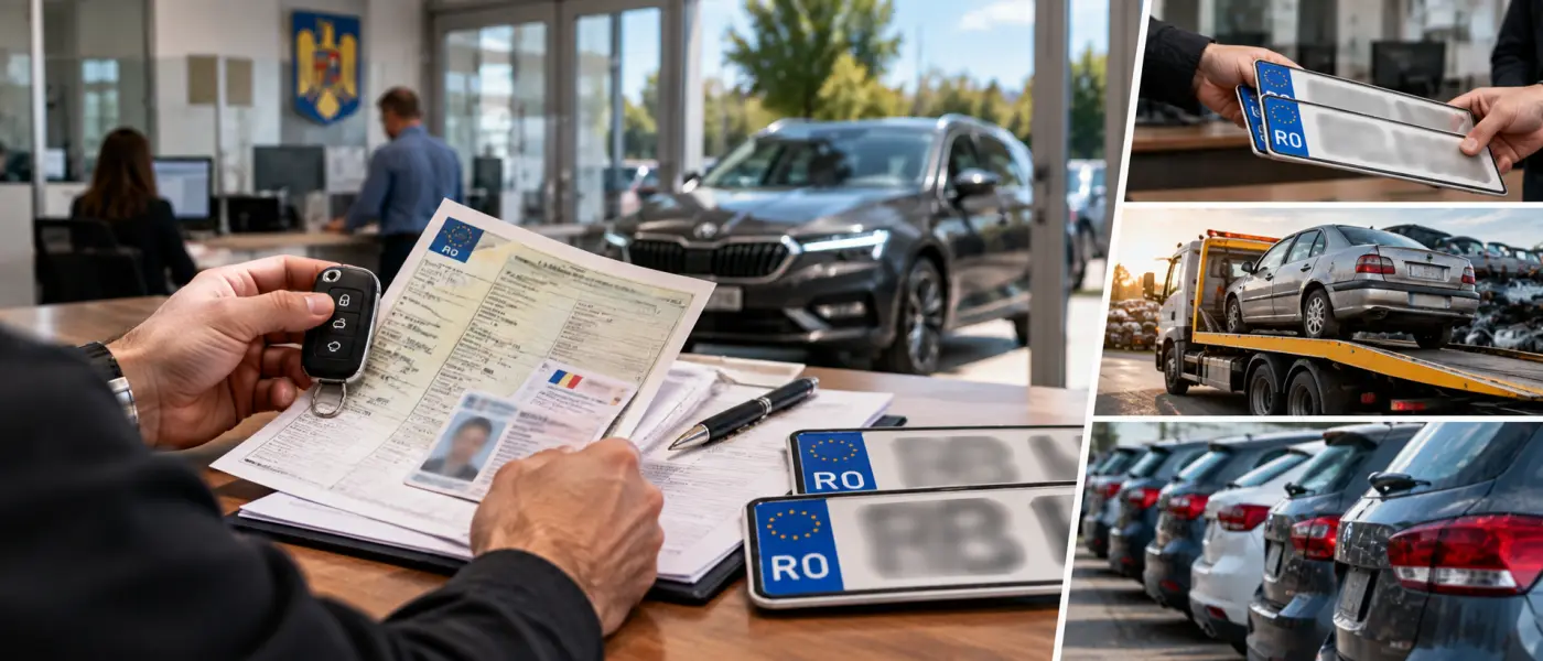 Acte necesare radiere auto Lista documentelor si procedura completa