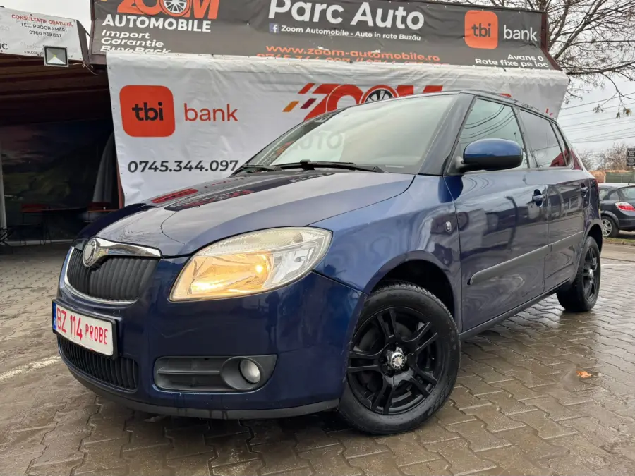 Skoda Fabia/2008/1.4 benzina/Rate fara avans/Finantare online/Garantie