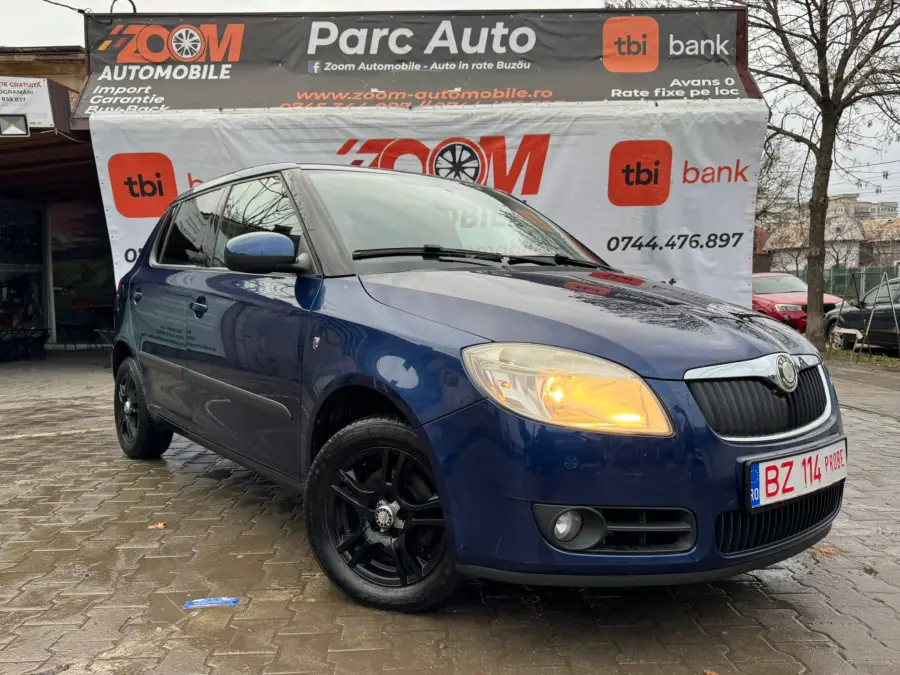Skoda Fabia/2008/1.4 benzina/Rate fara avans/Finantare online/Garantie